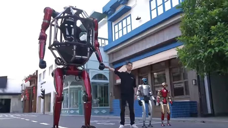 GD01 de Unitree Robotics, robot transformable 14052026