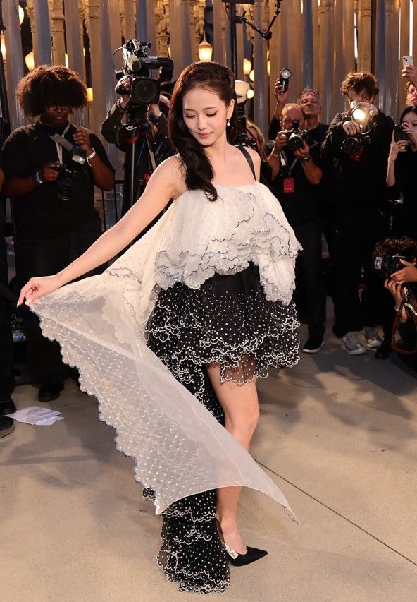 Jisoo en el Dior Cruise 2027