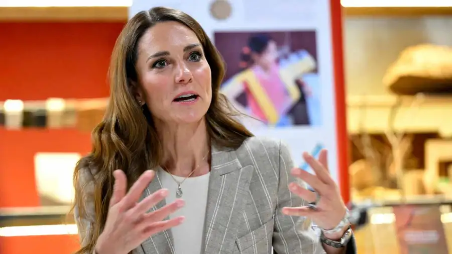 La Princesa Chaterine de Gales en Italia 14052026