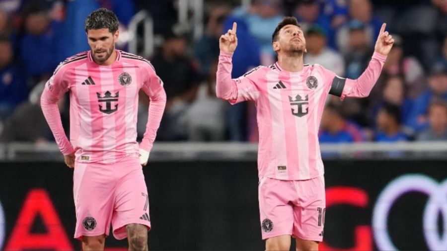 Lionel Messi y Rodrigo de Paul