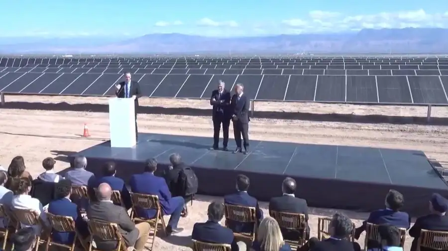 Manuel Adorni - YPF- Parque Solar El Quemado 14052026