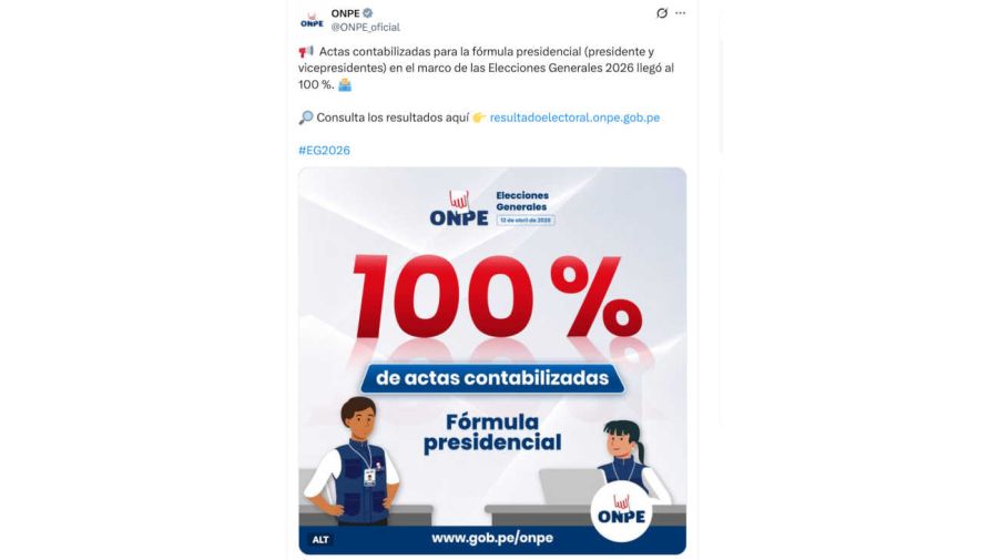 Confirman que Roberto Sanchez pasó al balotaje en Perú 15052026