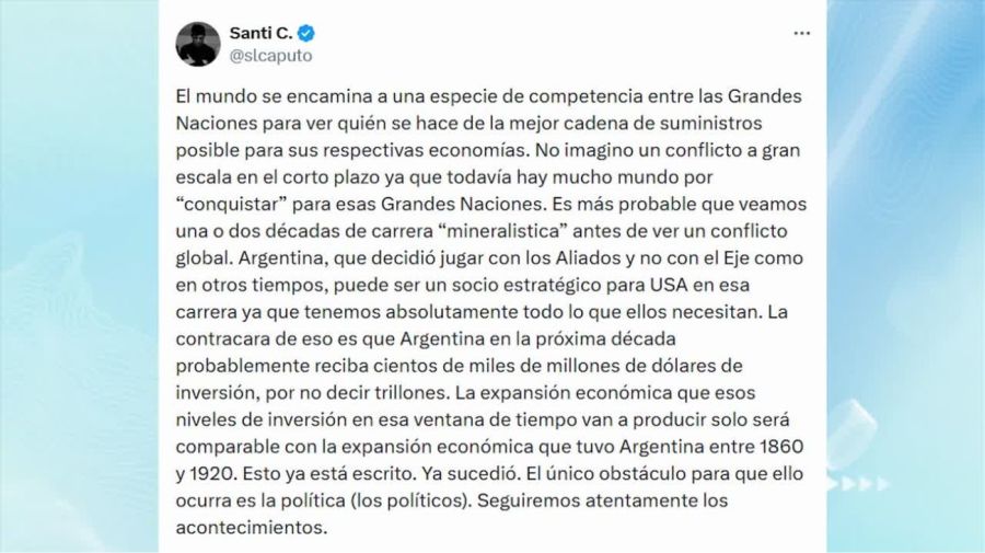 Día 887: Caputo y el reemplazo de Milei