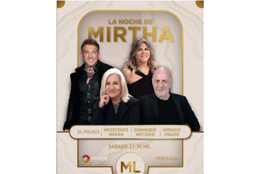 Los invitados de la mesa de Mirtha Legrand