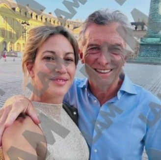 Mauricio Macri y Dolores Teuly