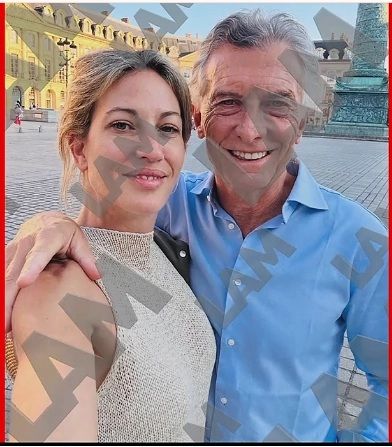 Mauricio Macri y Dolores Teuly