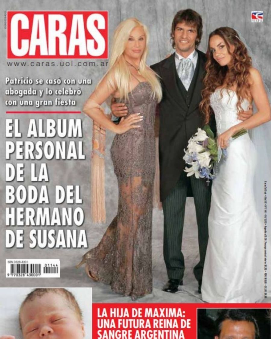 Patricio, Susana Giménez y Alejandra Leiaño