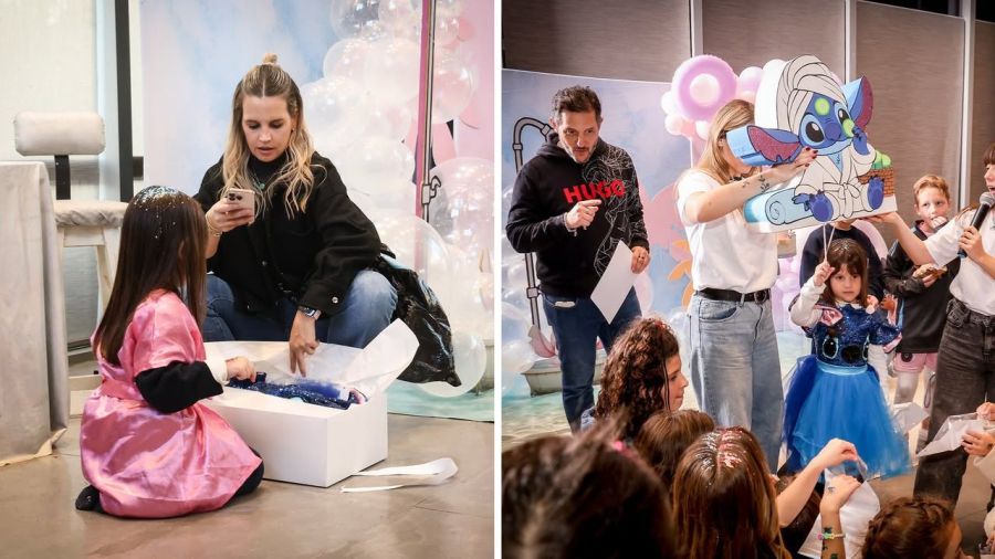 Cumpleaños de mía, la hija de Sabrina Garciarena y Germán Paoloski