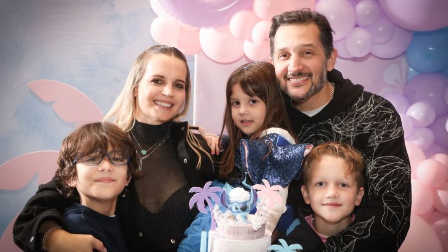 Cumpleaños de mía, la hija de Sabrina Garciarena y Germán Paoloski