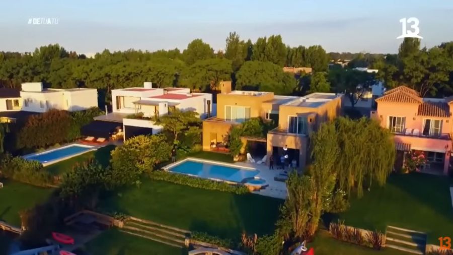 La casa de verano de Lucía y Joaquín Galán del dúo Pimpinela