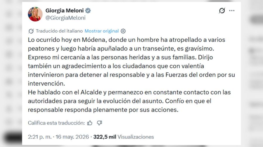 Posteo Meloni