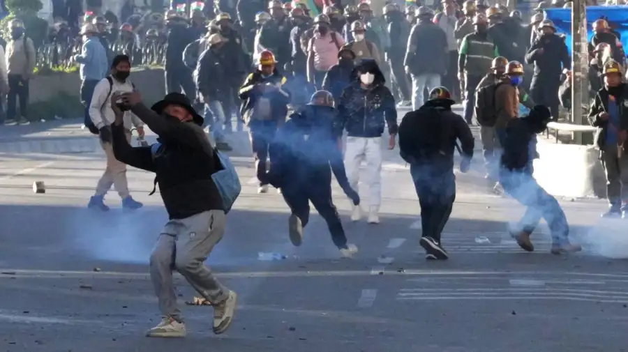 Protestas en Bolivia 16052026