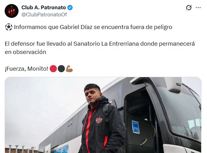 Comunicado Patronato