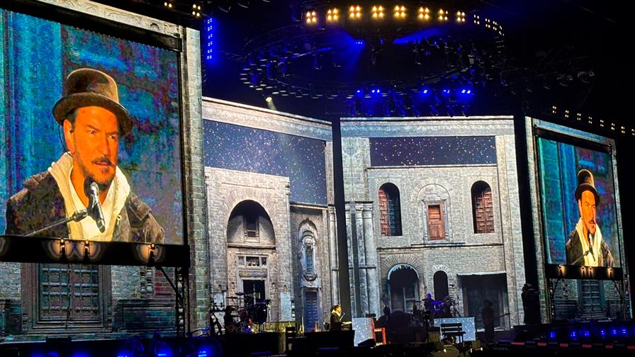 Show de Arjona en Córdoba, escenario
