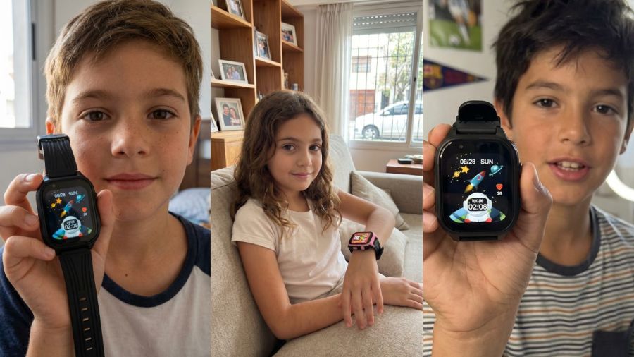 Chicos con relojes