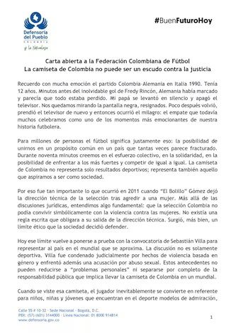 Comunicado Villa 