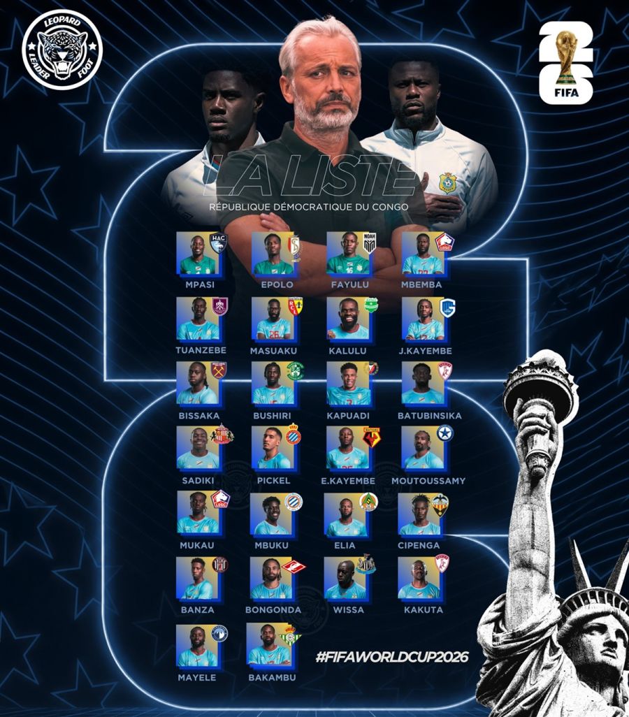 Convocatoria de RD Congo