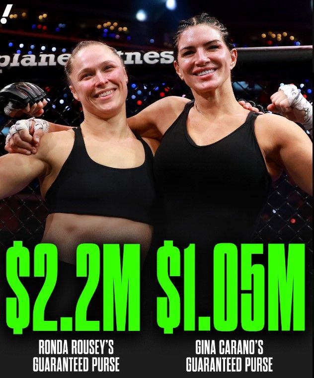 Cuánto cobraron Ronda Rousey y Gina Carano por su pelea