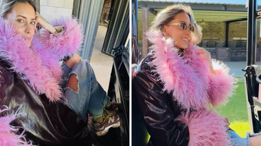 El abrigo estilo Mob Wife de Anita Espasandín