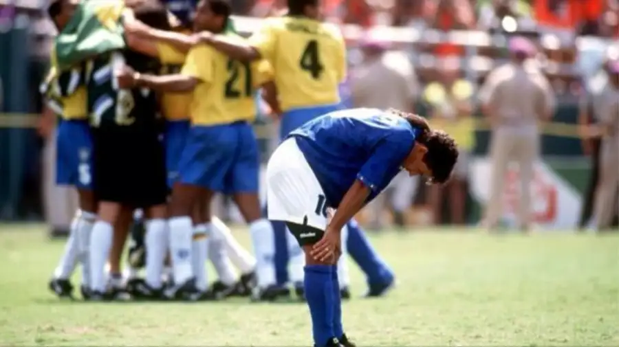 El penal de Roberto Baggio en USA 1994
