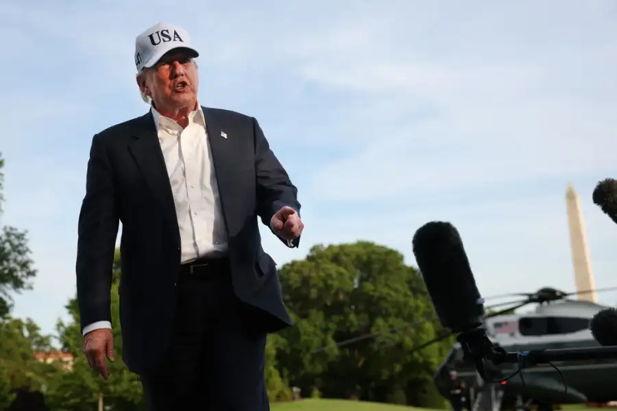 El presidente de Estados Unidos, Donald Trump