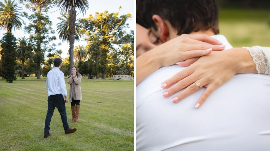 La soñada propuesta de matrimonio a Brenda Di Aloy