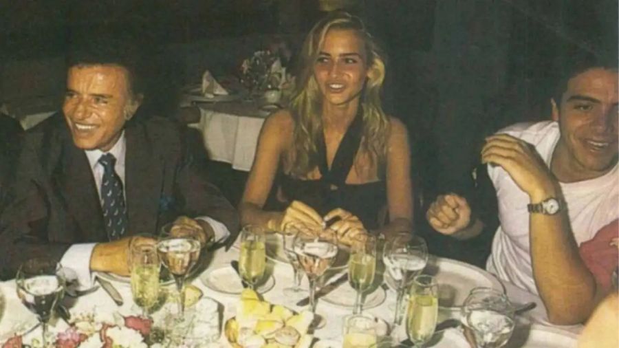María Vázquez, Carlos Menem Jr.