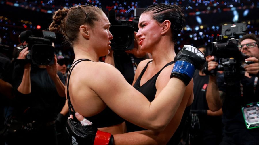 Ronda Rousey y Gina Carano