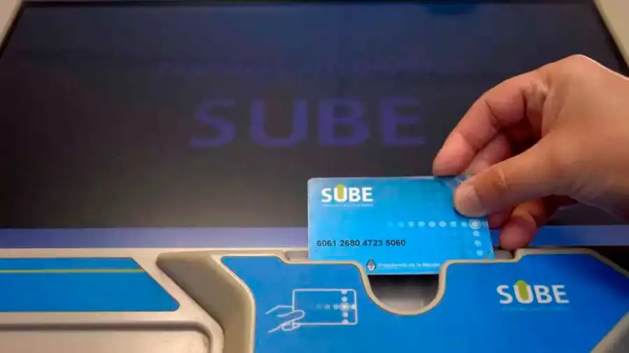 Tarjeta Sube 18052026