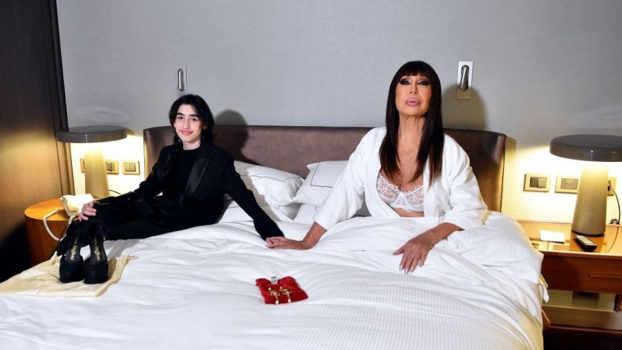 Dante Della Paolera y Moria Casán