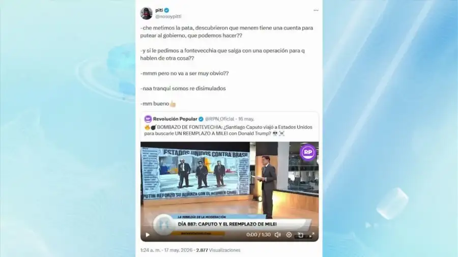 DÍA 891: SANTIAGO CAPUTO: “¿QUÉ PASA ‘GENERAL’ QUE ESTÁ LLENO DE CASTA EL GOBIERNO LIBERAL”?