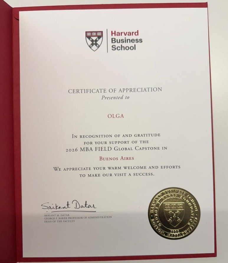 Harvard eligió a OLGA como ejemplo de innovación en medios para sus estudiantes