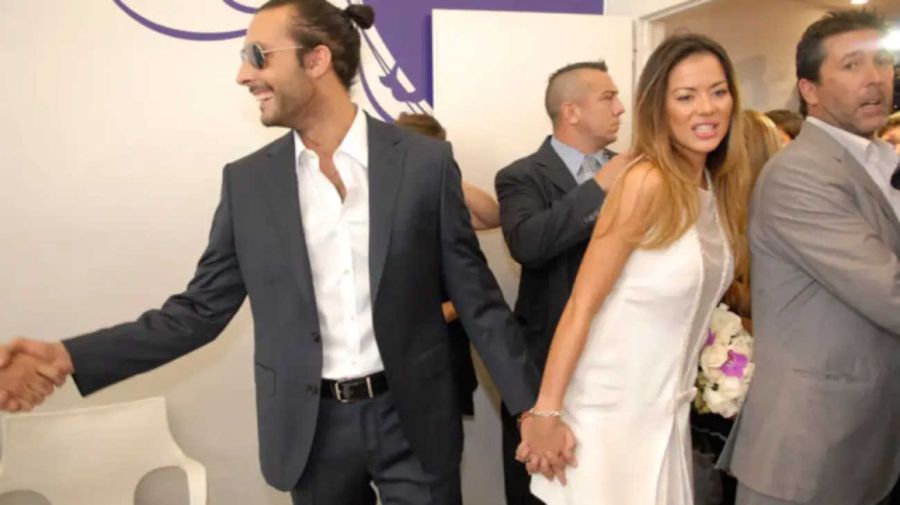 Karina Jelinek y Leonardo Fariña boda 18052026