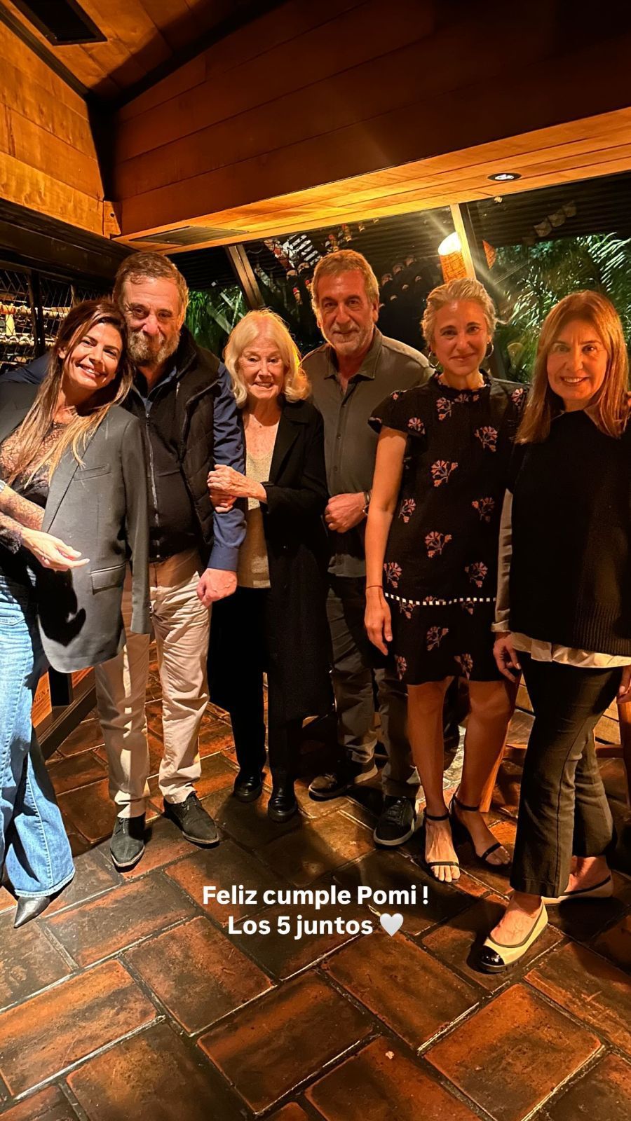 Los hijos de Pomi Baker, Alejandro Awada, Daniel Awada, Juliana Awada, Zoraida Awada, Leila Awada