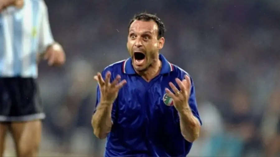 Totò Schillaci en Italia 90