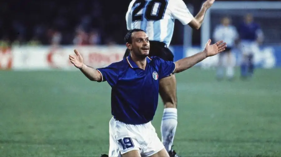 Totò Schillaci en Italia 90