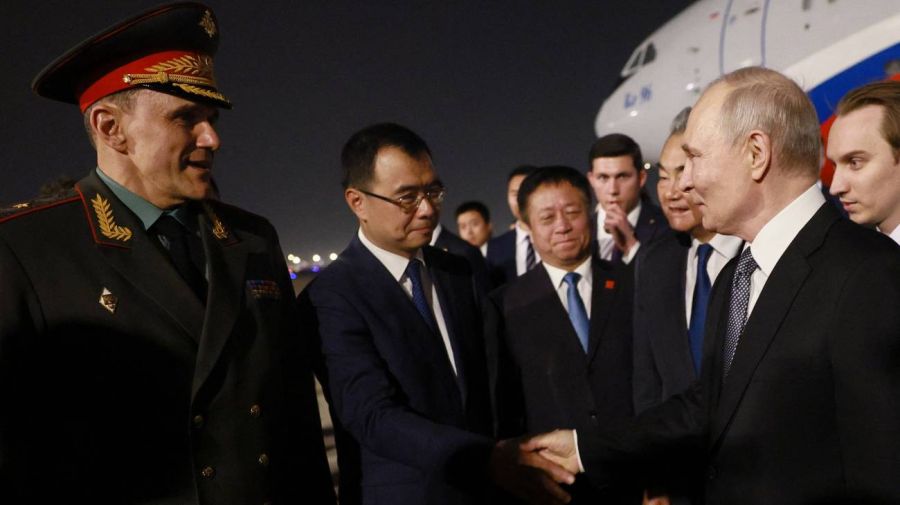 Vladimir Putin en China