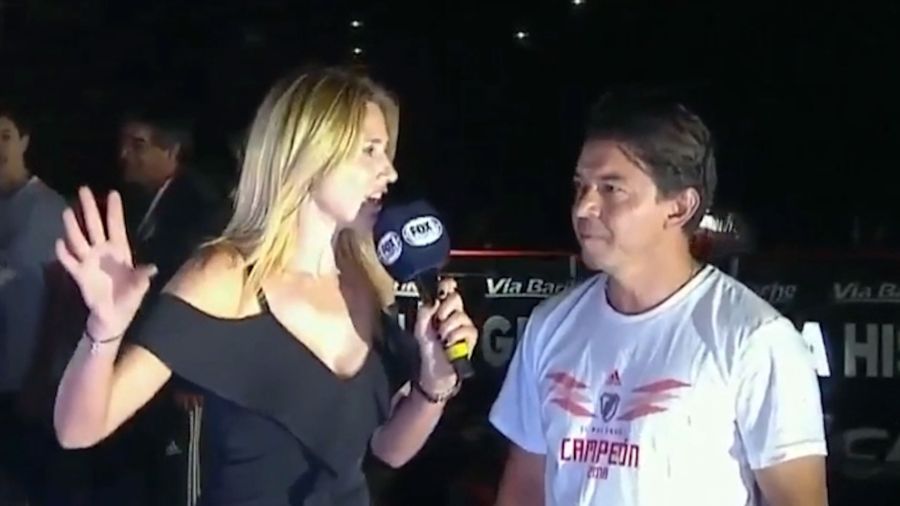 Alina Moine, Marcelo Gallardo