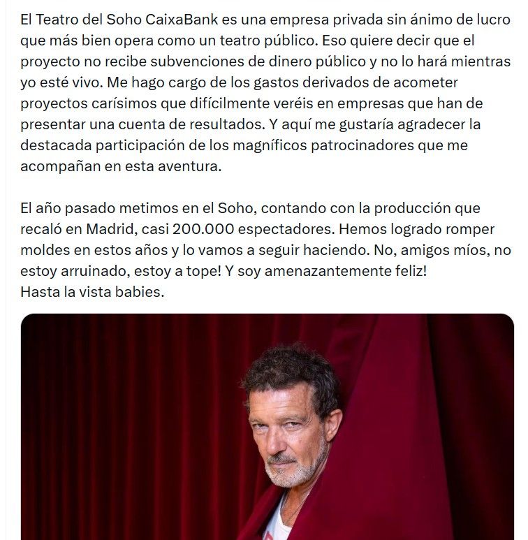 Descargo de Antonio Banderas