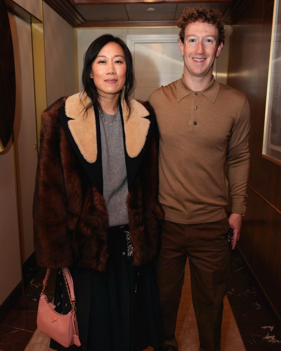 Mark Zuckerberg y Priscilla Chan