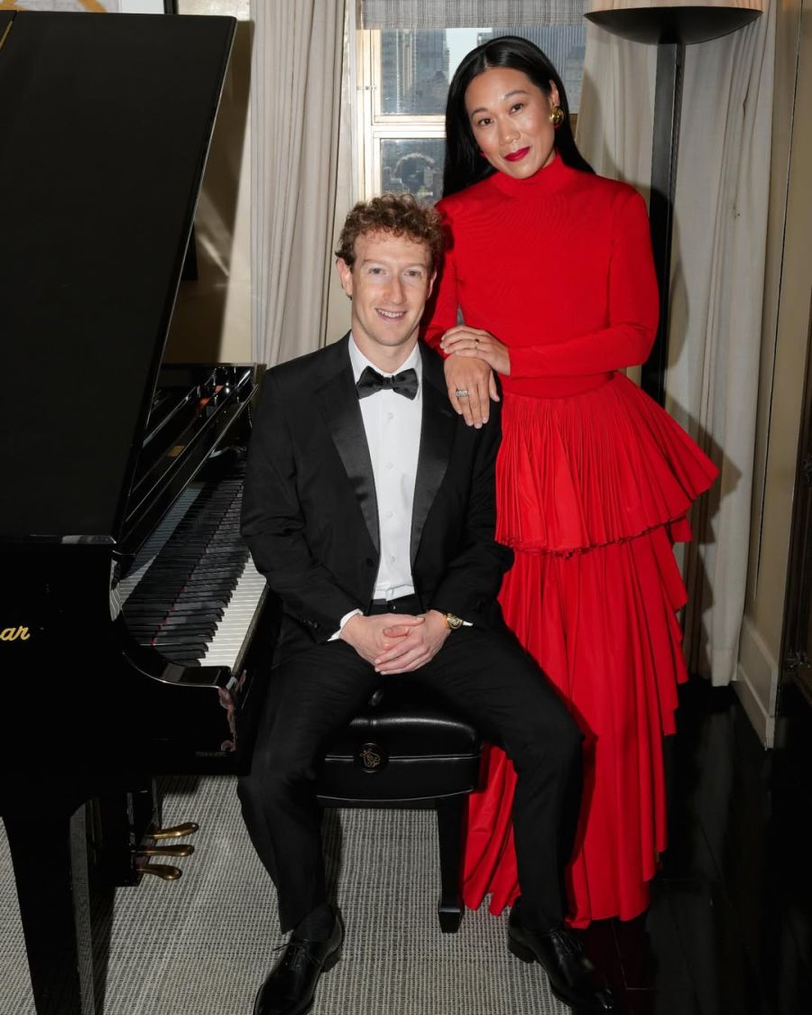 Mark Zuckerberg y Priscilla Chan