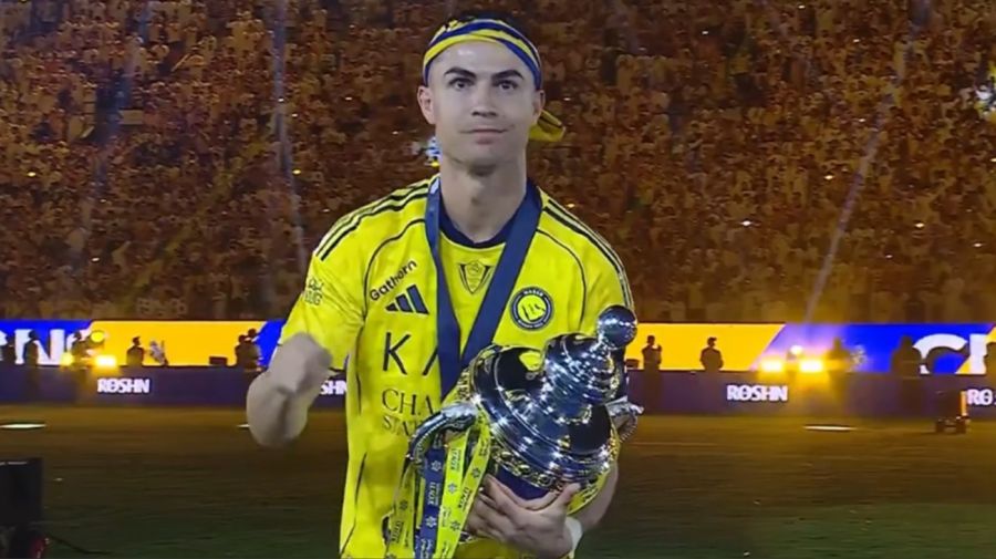 Cristiano Ronaldo campeón en Al-Nassr