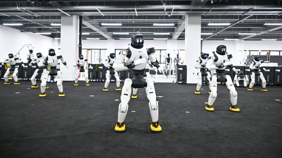 Fotogaleria Imagen de robots vistos en la empresa tecnológica SYNROX en el 764 Aerospace, en la municipalidad de Tianjin, en el norte de China