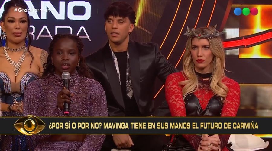 Jenny Mavinga y Carmiña Masi