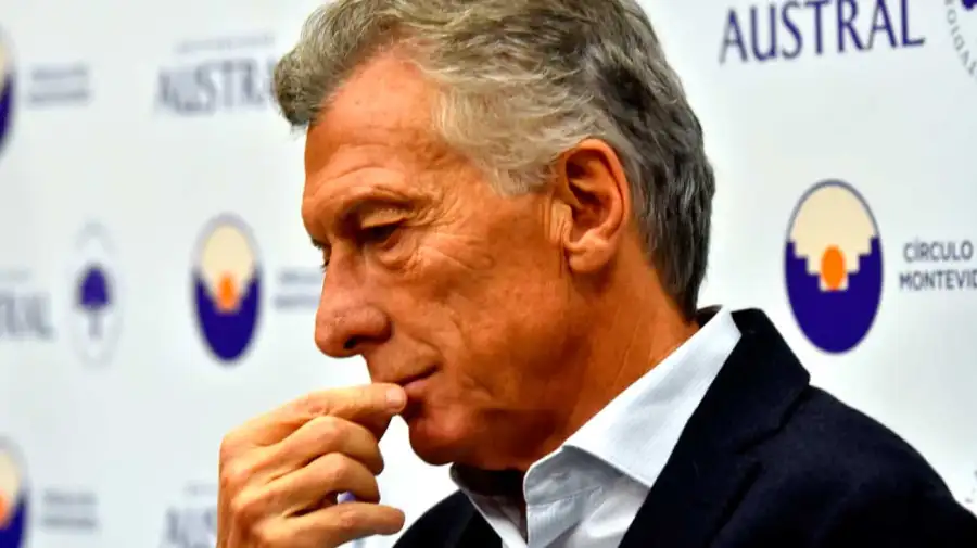 Mauricio Macri en el foro de expresidentes en la Universidad Austral