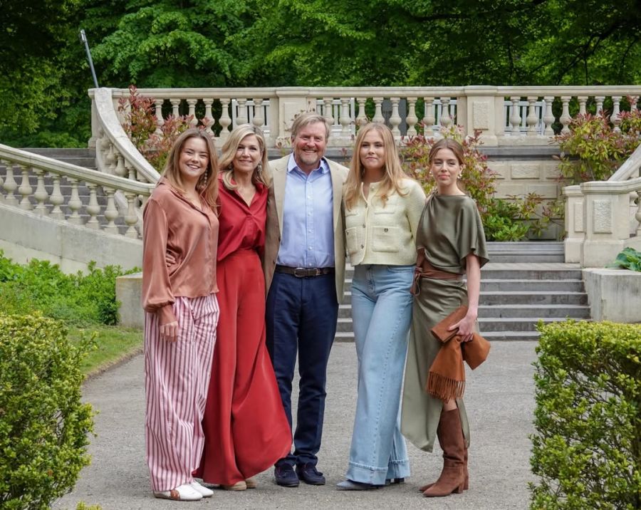Máxima Zorraguieta y toda su familia realizaron la nueva foto oficial real