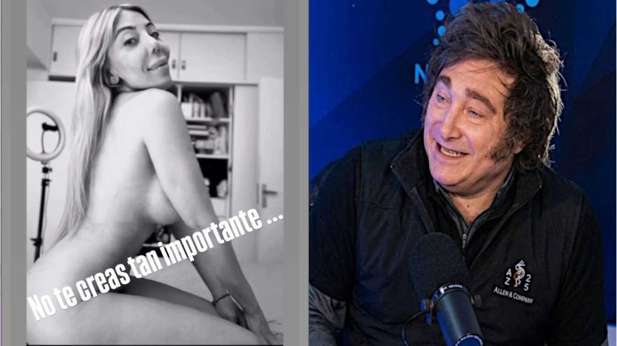 Rosemary Maturana y Javier Milei 21052026
