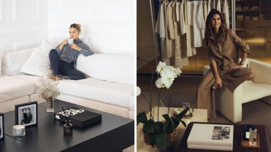 Sofía Calzetti mostró la nueva decoración de su living, que comparte con Juliana Awada