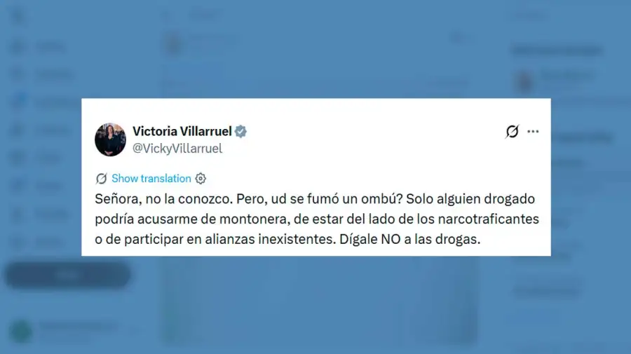 X Victoria Villarruel 21052026