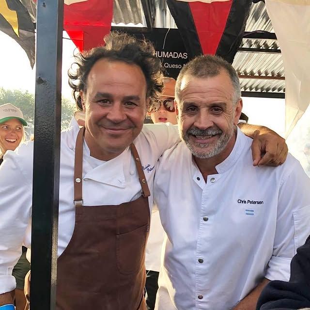 Christian Petersen y Roberto Petersen